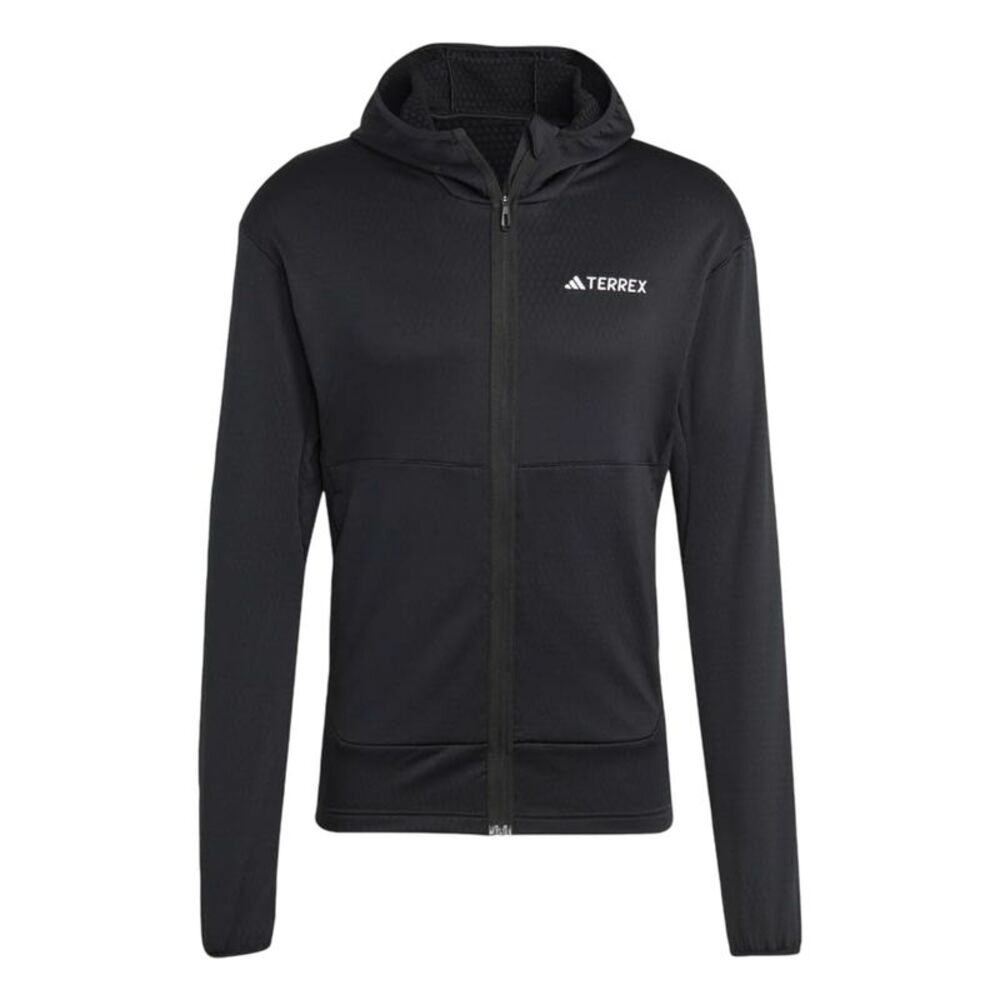 Adidas Mens Terrex Xperior Lightweight Fleece Jacket / Black